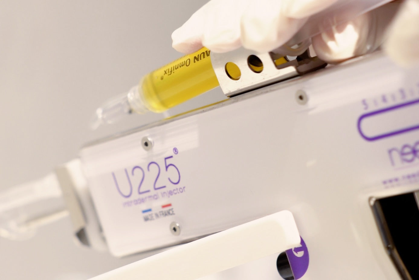 U225 Mesoinjektor mit Wirkstoff für Haar- oder Hautbehandlung – MYH&B Technik