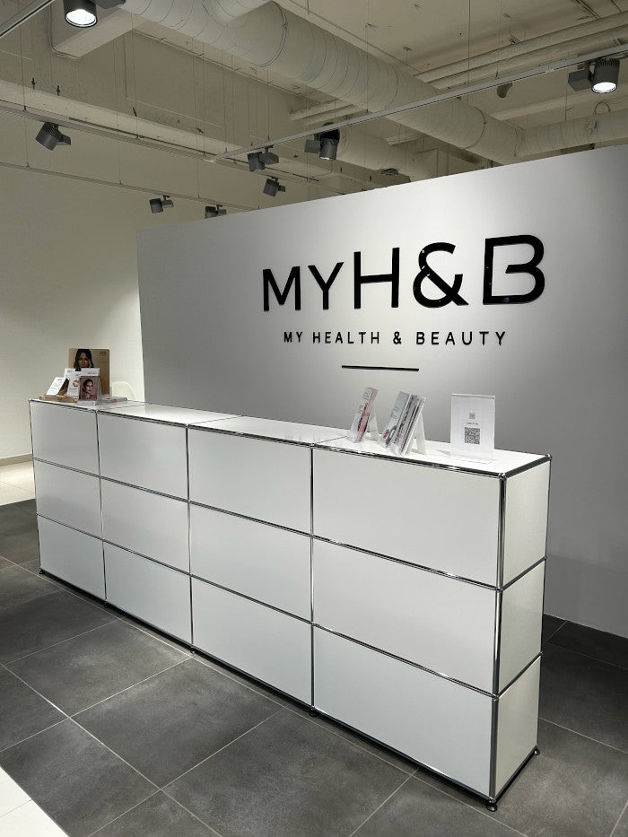 MYH&B Lounge für Beauty-Behandlungen Empfangsbereich
